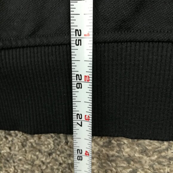 Lululemon Mens Engineered Warmth Black 1/2 Zip Pullover Size Large Wool Blend - Picture 8 of 9